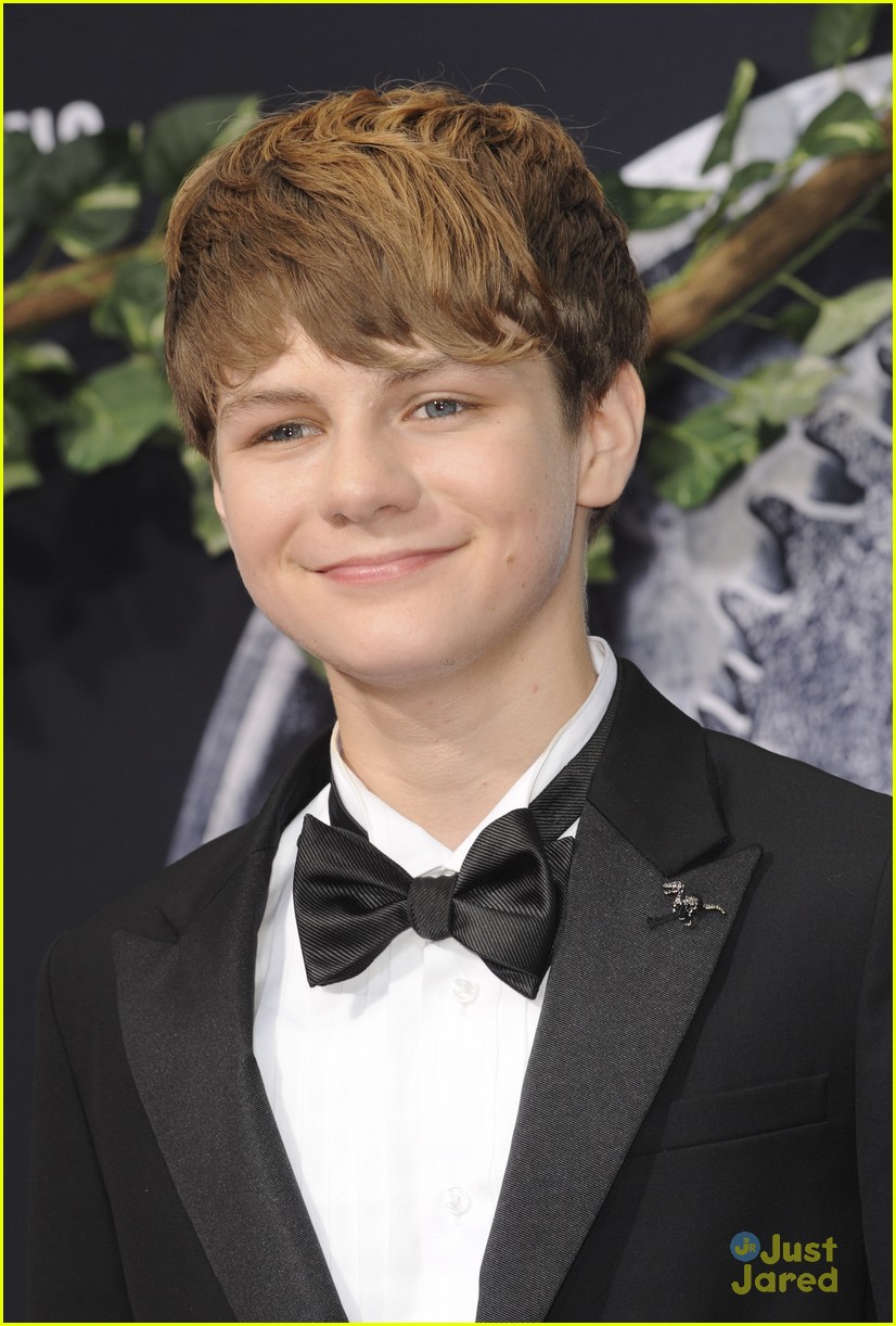 Ty Simpkins Takes JJJ To 'Jurassic World' Premiere - See All The Pics!