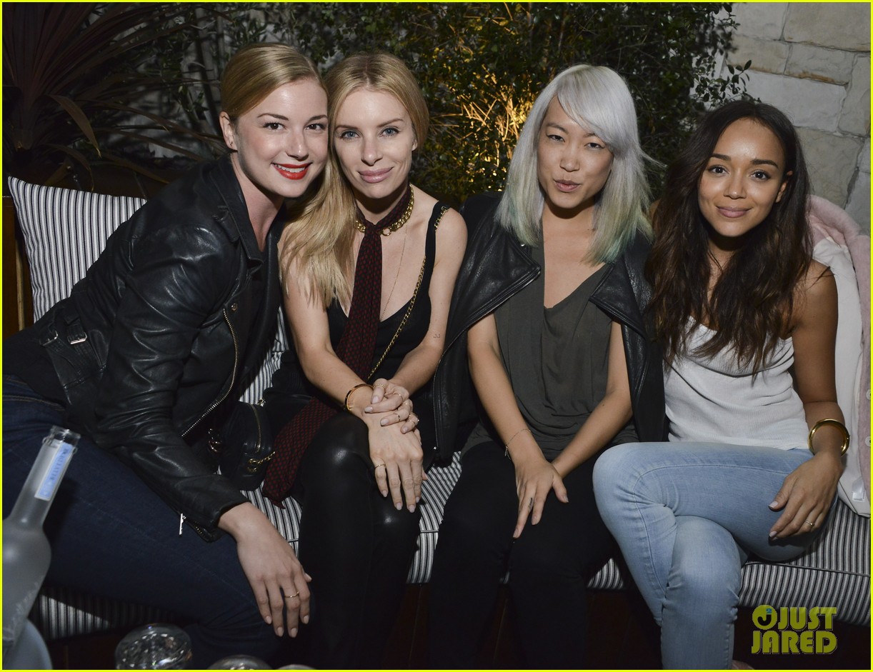 Emily VanCamp & 'Revenge' Cast Live It Up at Le Jardin Grand Opening!