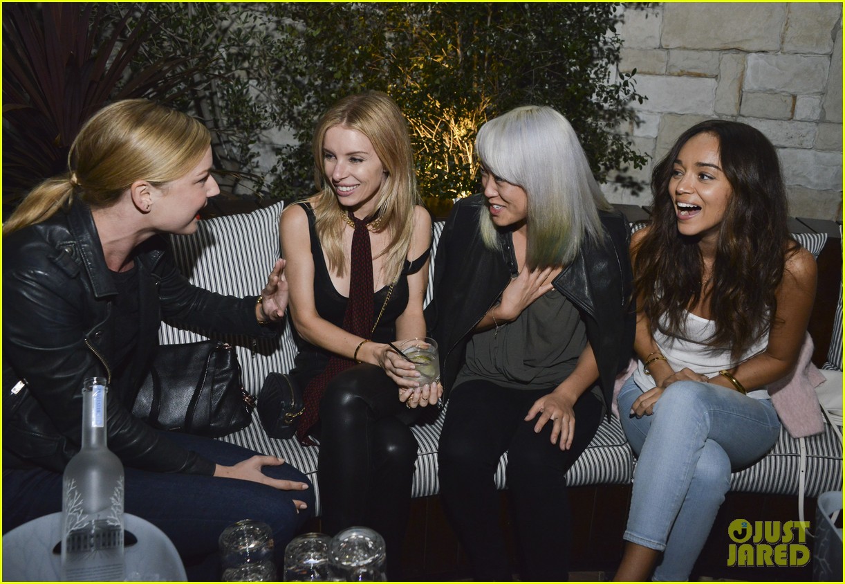 Emily VanCamp & 'Revenge' Cast Live It Up at Le Jardin Grand Opening!