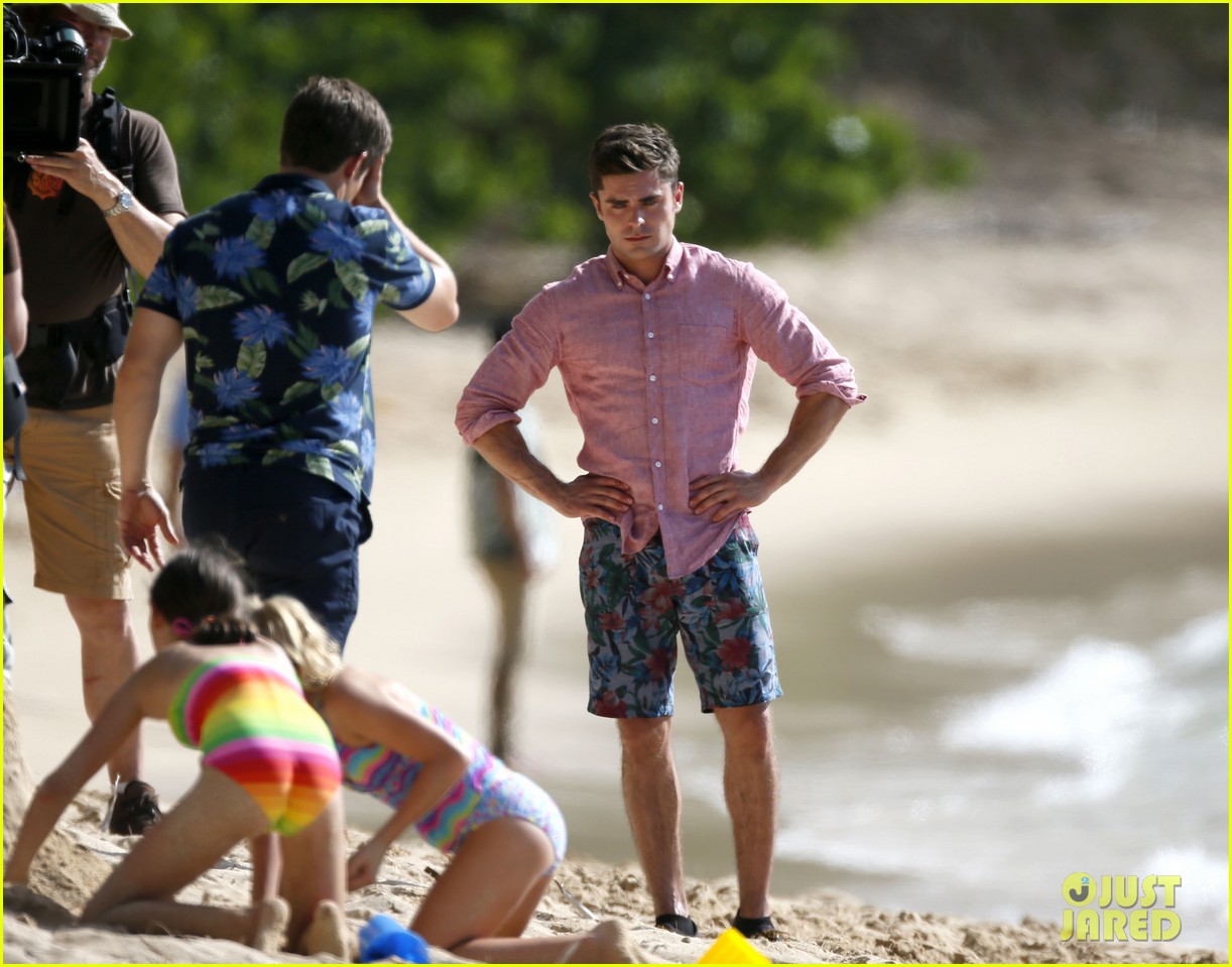 Zac Efron Gets Yelled at by Adam Devine While Filming Their New Movie