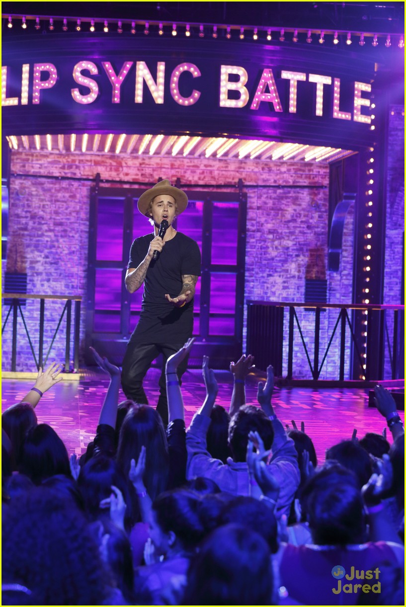 Justin Bieber Performs 'Big Girls Don't Cry' on 'Lip Sync Battle' - Watch the Clip Now!