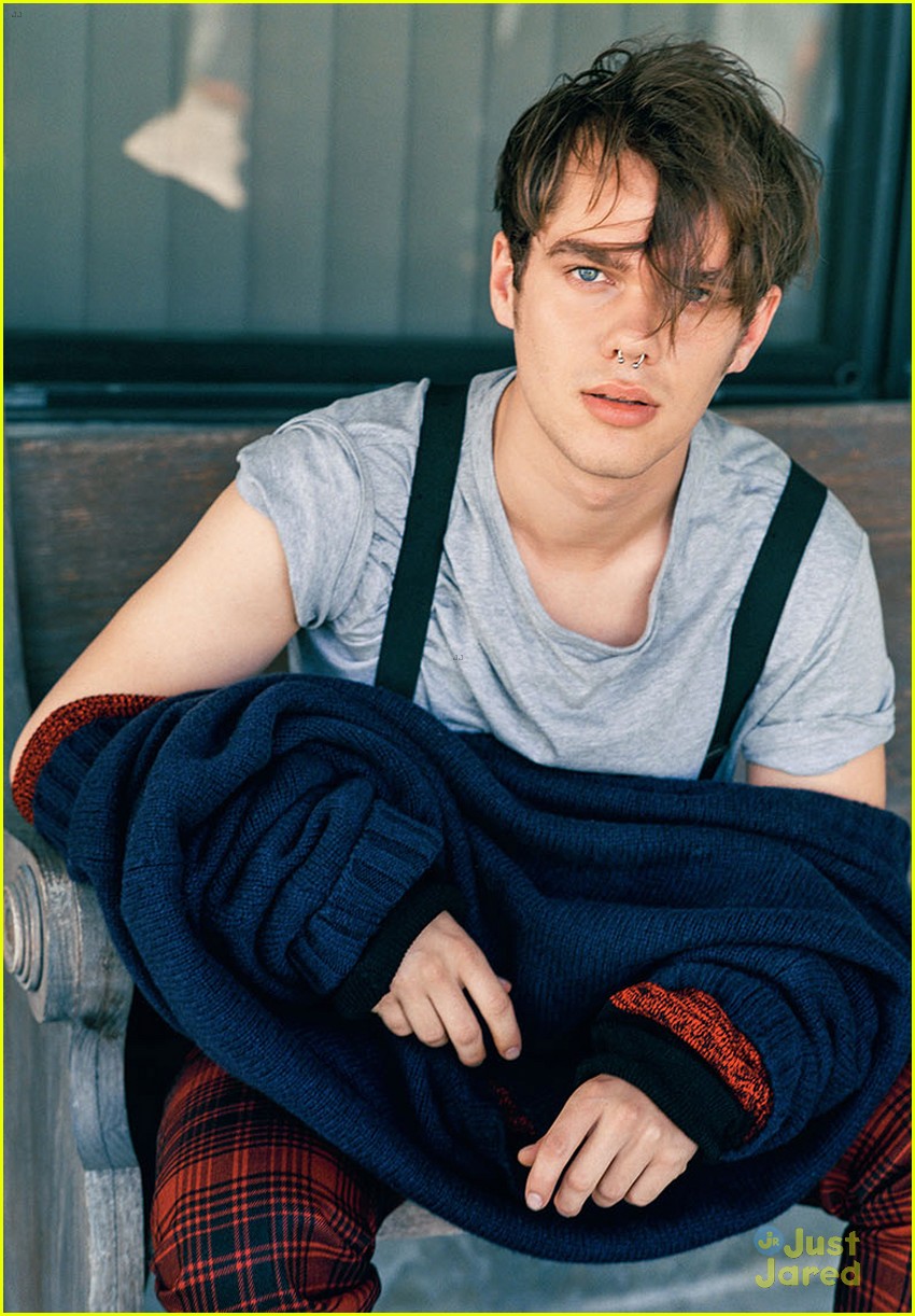 Boyhood's Ellar Coltrane Rocks Nose Ring For 'L'Uomo Vogue'