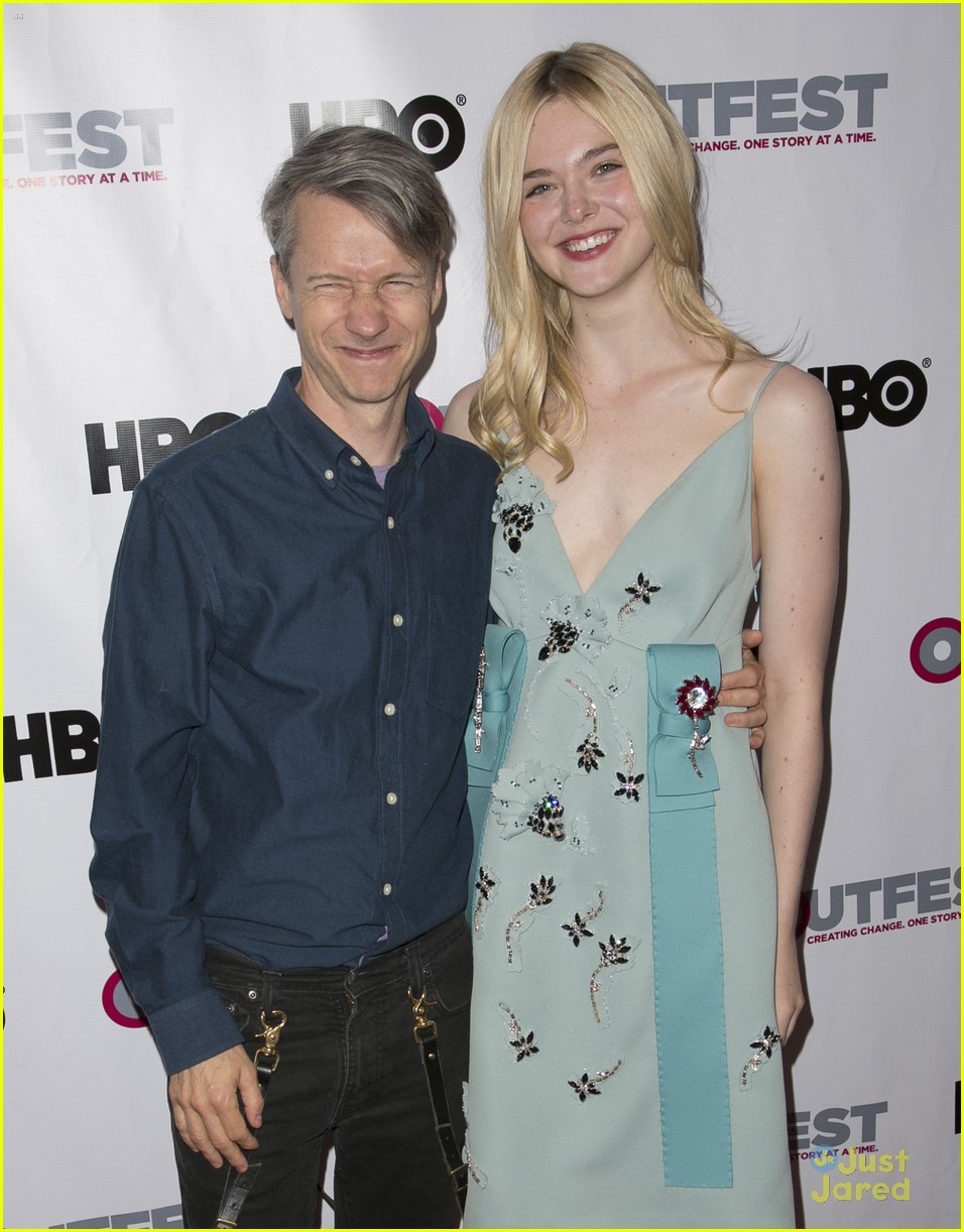 Elle Fanning Reunites With Director John Cameron Mitchell At Outfest 2015