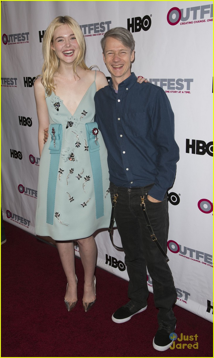 Elle Fanning Reunites With Director John Cameron Mitchell At Outfest 2015