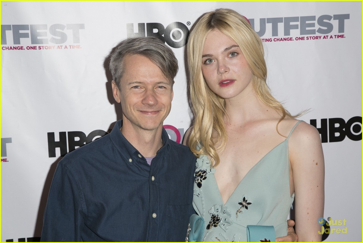 Elle Fanning Reunites With Director John Cameron Mitchell At Outfest 2015