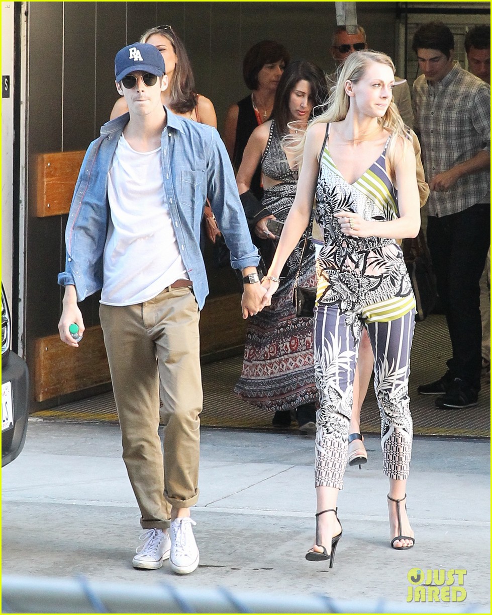 Grant Gustin Brings 'The Flash' to Comic-Con With Girlfriend Hannah Douglass