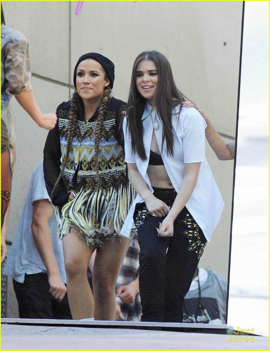 Hailee Steinfeld Shoots 'Love Myself' Music Video - See The Pics!