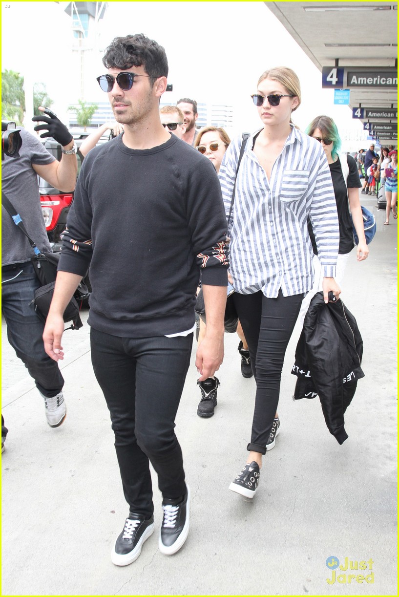 Joe Jonas & Gigi Hadid Dubbed 'G.I. Joe' by Pal Cara Delevingne