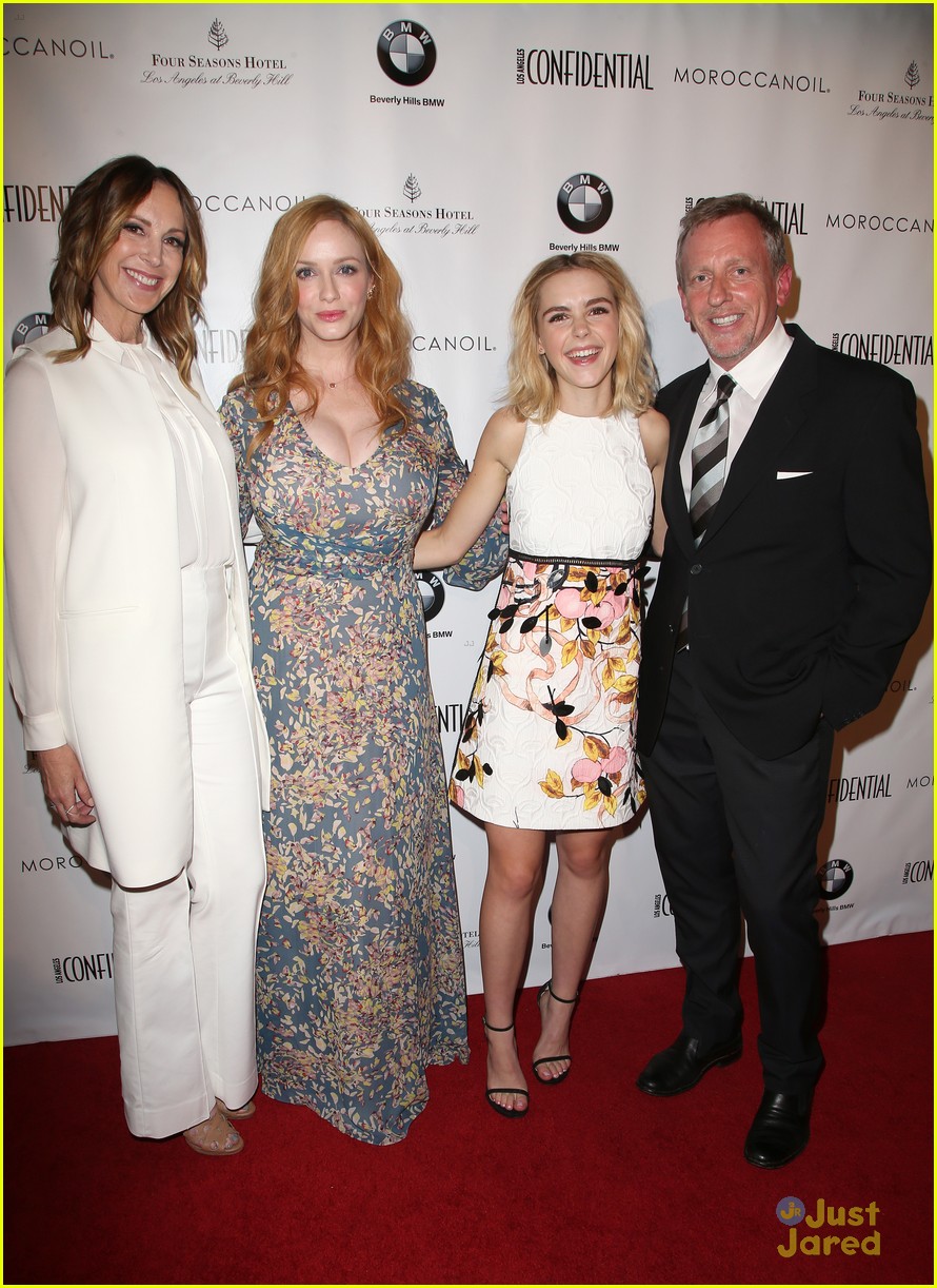 Kiernan Shipka Keeps It Cute For LA Confidential's 'Women Of Influence' Party