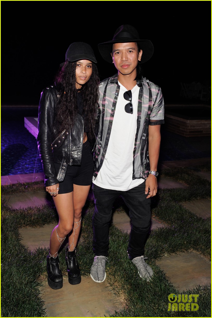 Zoe Kravitz Dating 'No Ordinary Love' Collaborator Twin Shadow?