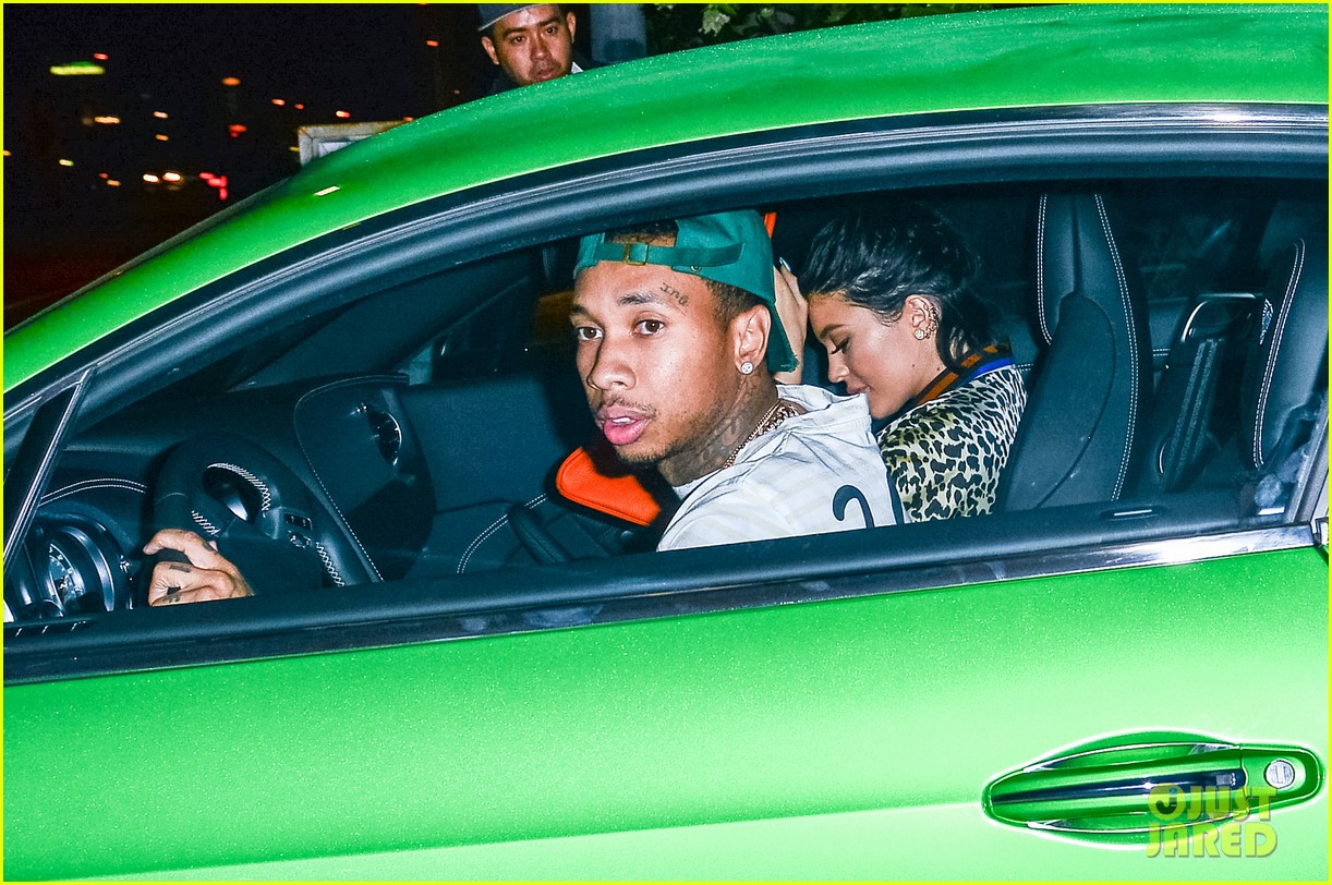 Kylie Jenner & Tyga Do Dinner After Her Instagram Feud with Amandla Stenberg