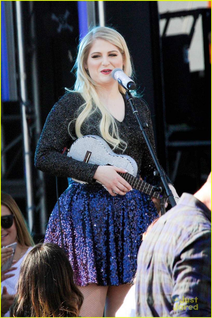Meghan Trainor Is The New Face of Skechers & Performs 'Like I'm Gonna Lose You' On 'Kimmel'!