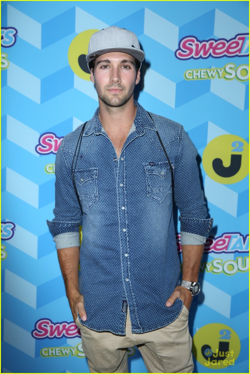 James Maslow Mingles with Nicole Scherzinger at JJ's Summer Bash!