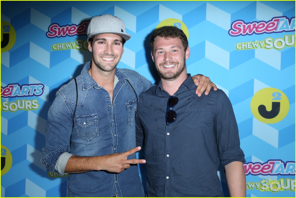 James Maslow Mingles with Nicole Scherzinger at JJ's Summer Bash!