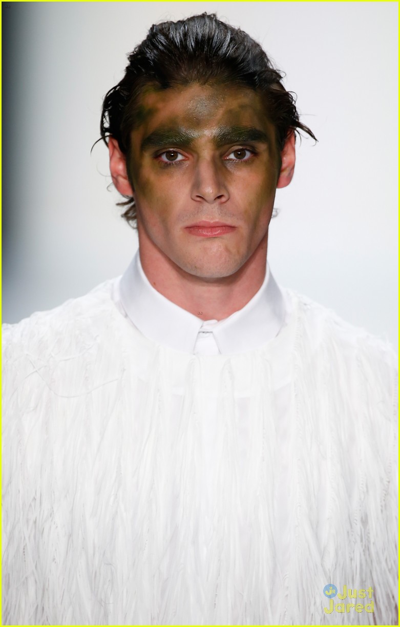 RJ Mitte Stops By Kilian Kerner Show For Berlin Fashion Week