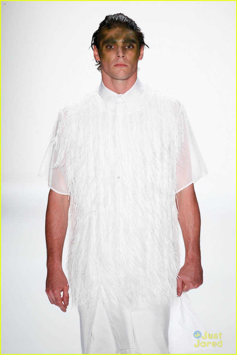 RJ Mitte Stops By Kilian Kerner Show For Berlin Fashion Week