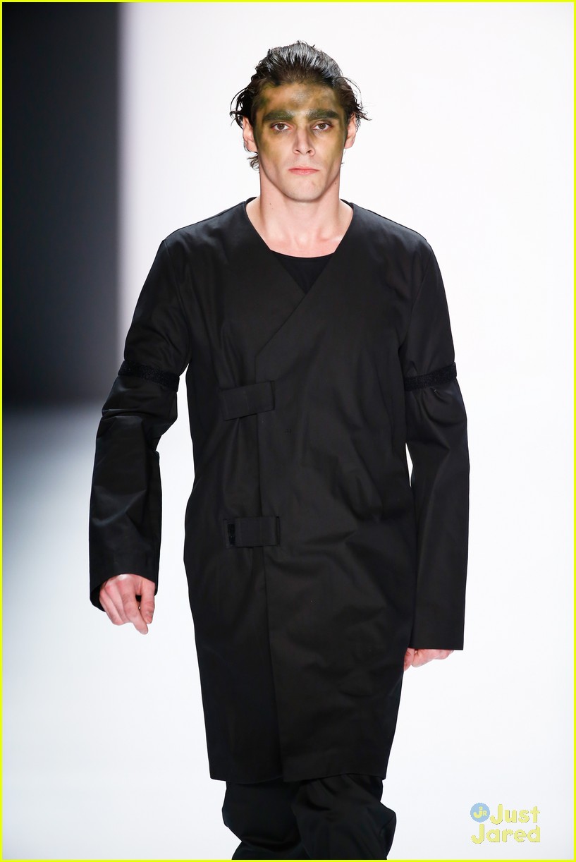 RJ Mitte Stops By Kilian Kerner Show For Berlin Fashion Week