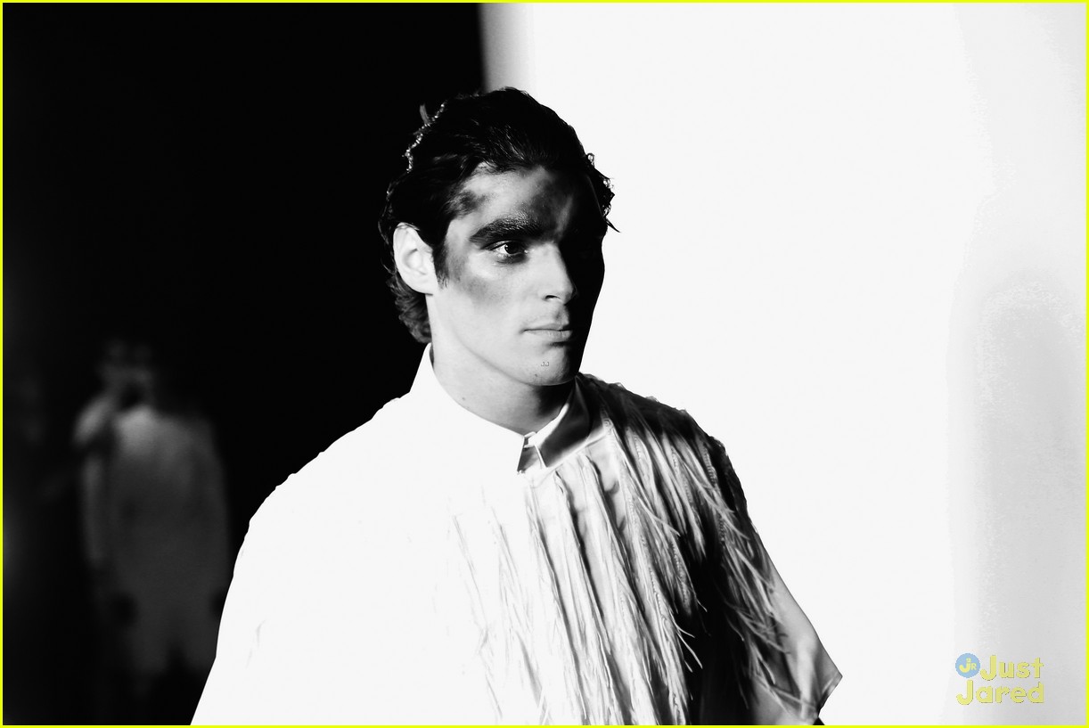 RJ Mitte Stops By Kilian Kerner Show For Berlin Fashion Week
