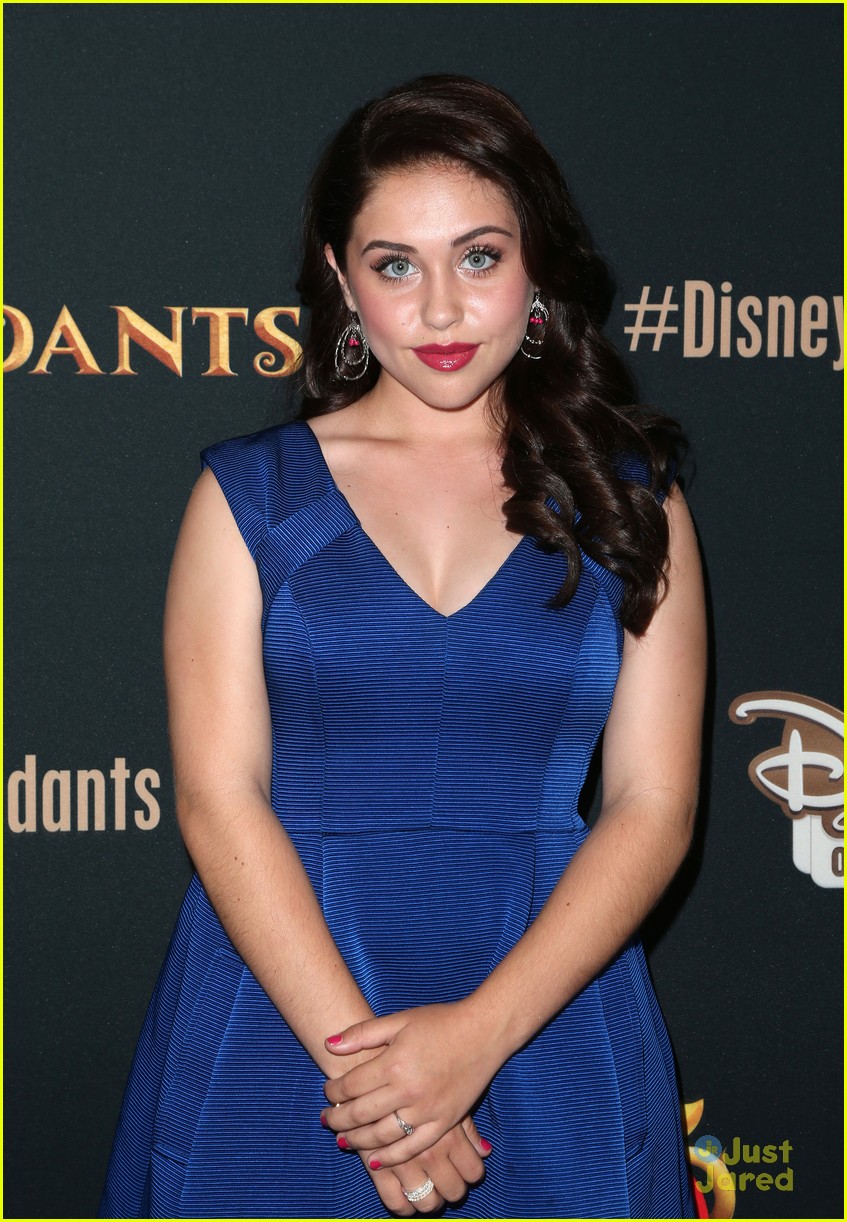 Sarah Jeffrey, Dianne Doan & Brenna D'Amico Cast A Magic Spell Over 'Descendants' Premiere
