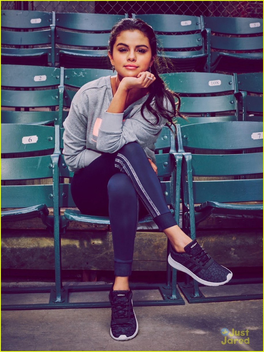 Selena Gomez Bares Some Midriff for adidas NEO Label's Fall 2015 Campaign