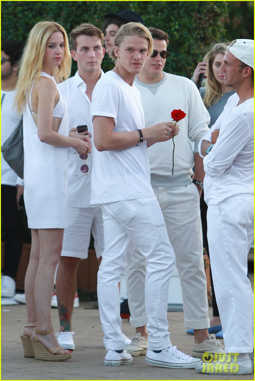 Harry Styles & Cody Simpson Party It Up for the 4th!