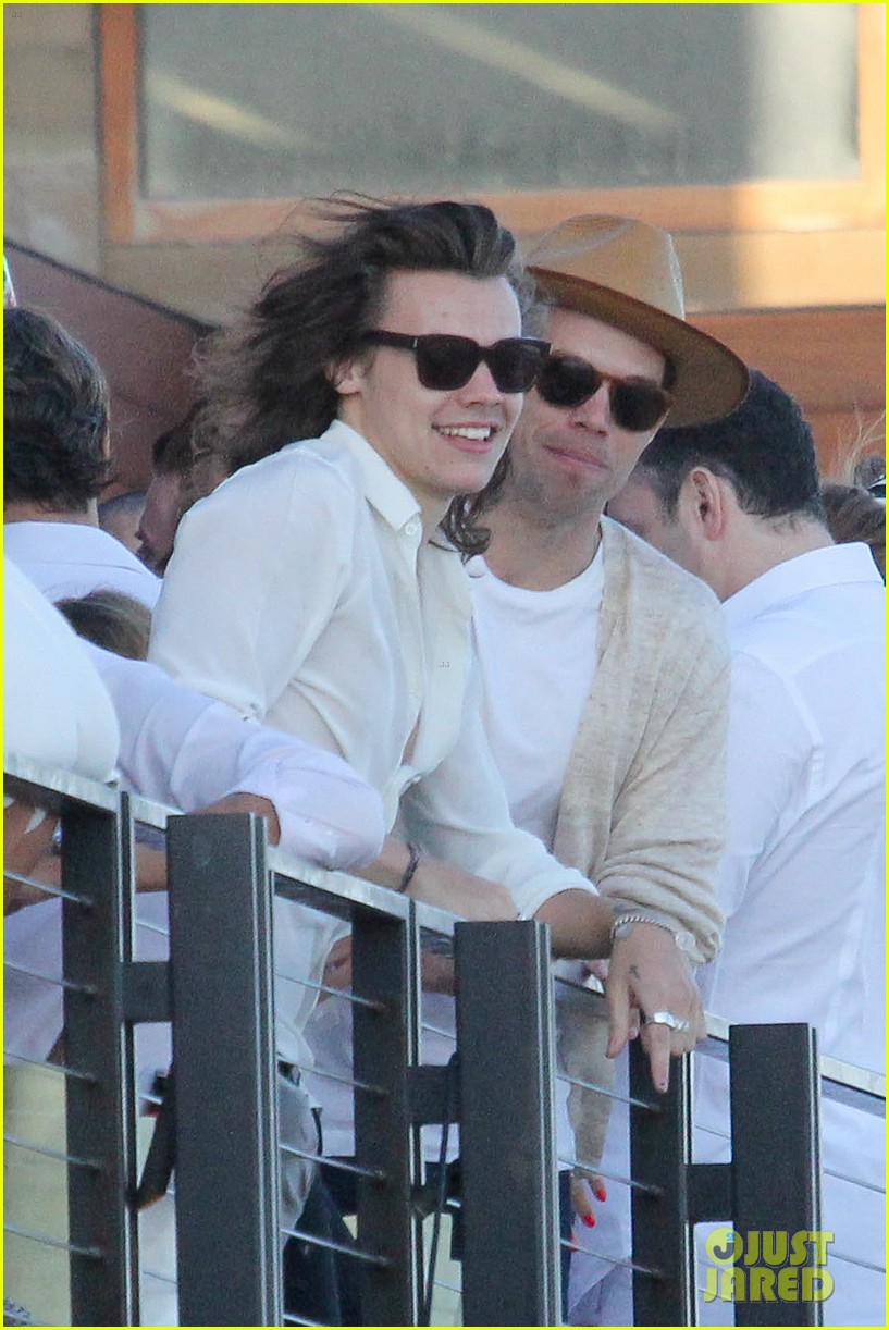 Harry Styles & Cody Simpson Party It Up for the 4th!