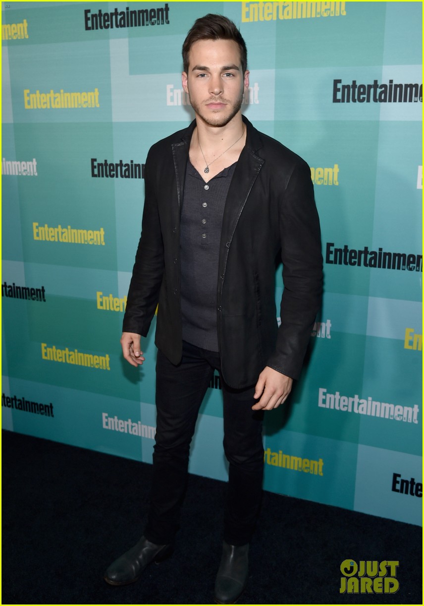 Paul Wesley & Phoebe Tonkin Step Out for EW's Comic-Con 2015 Party