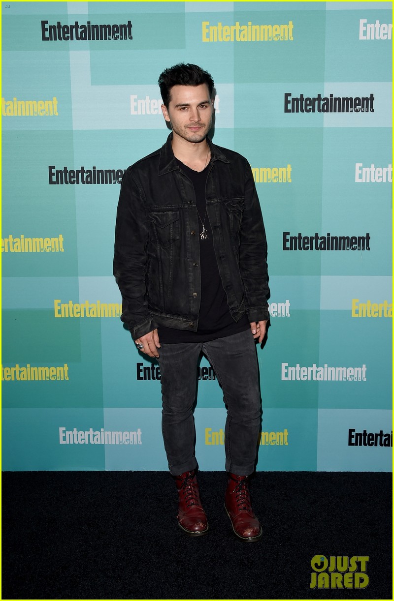 Paul Wesley & Phoebe Tonkin Step Out for EW's Comic-Con 2015 Party