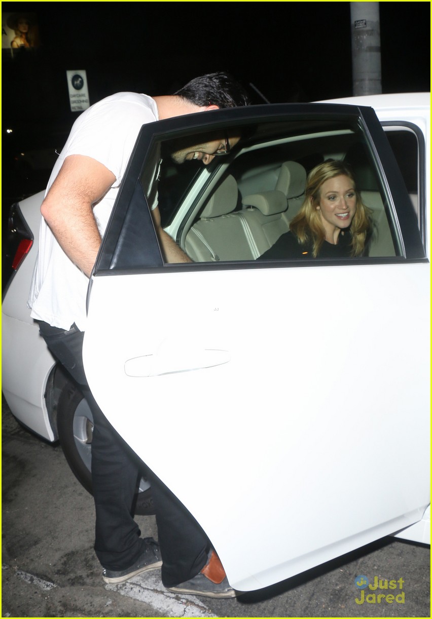 Brittany Snow & Tyler Hoechlin Make It A Date Night at Pink Taco
