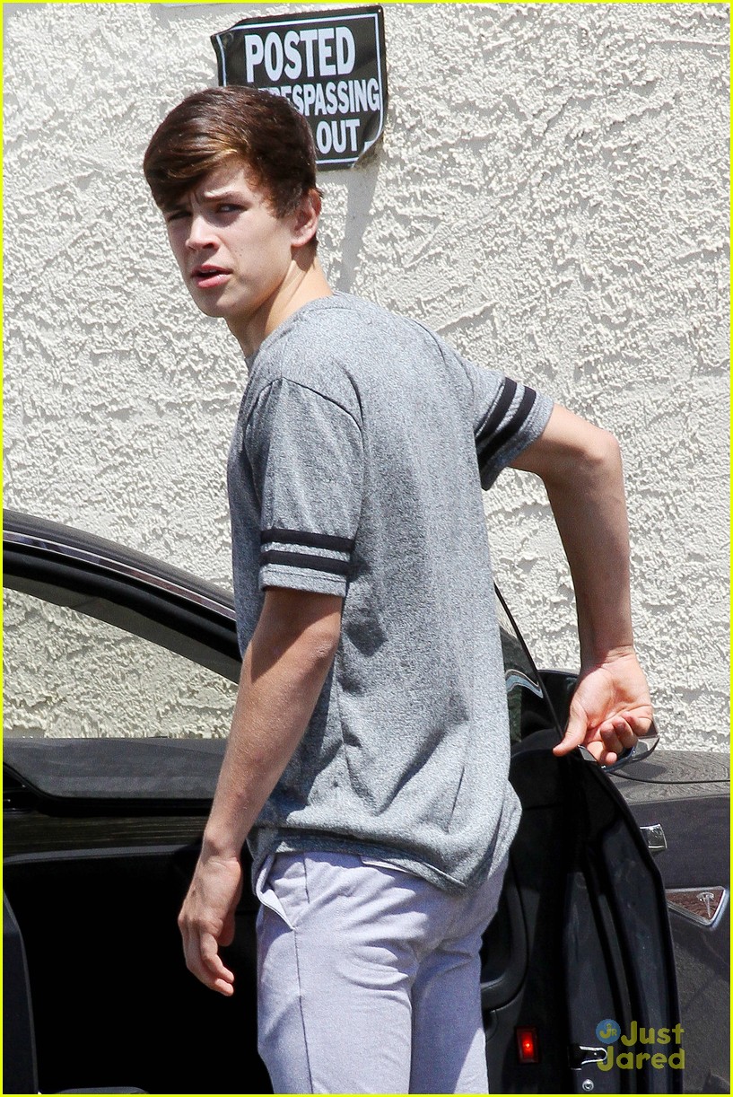 Hayes Grier Hits Dance Studio For 'DWTS' Practice