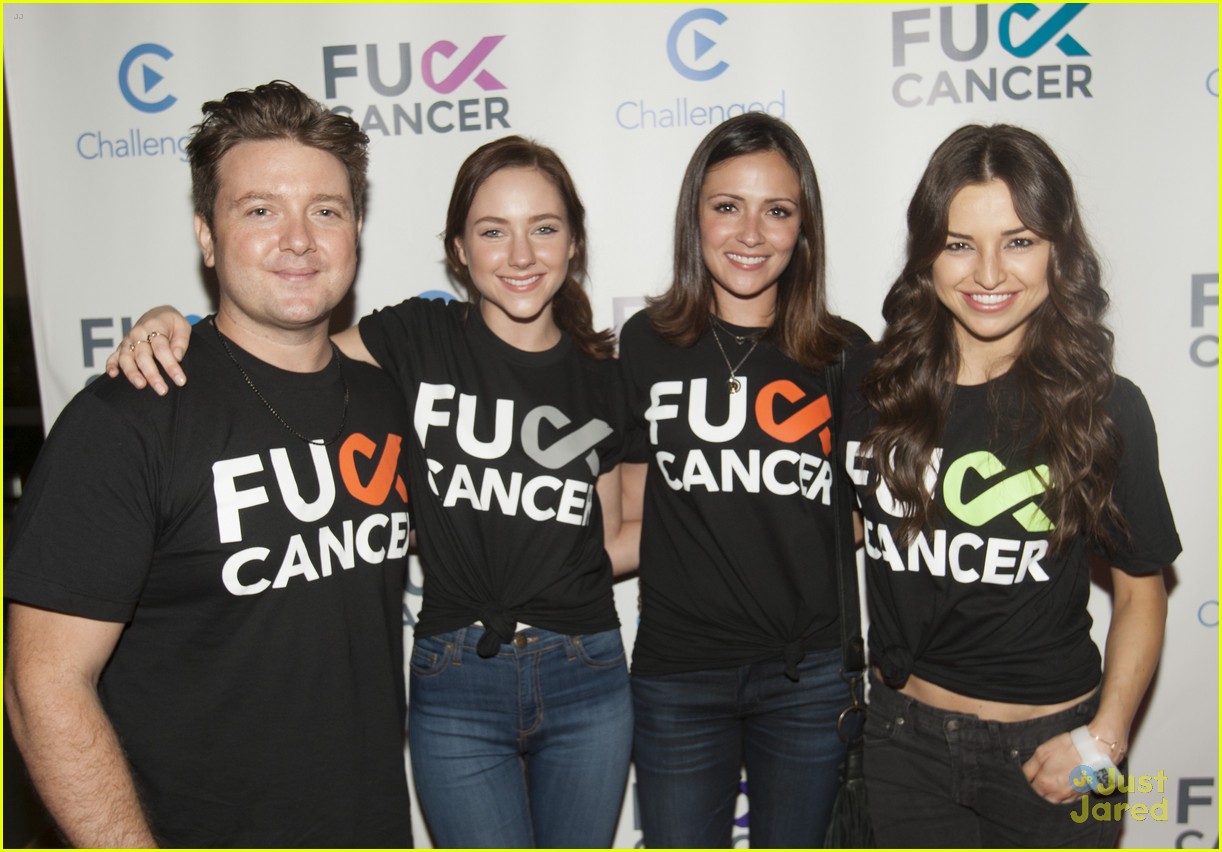 Italia Ricci & Jonathan Bennett Step Out For FCancer Benefit