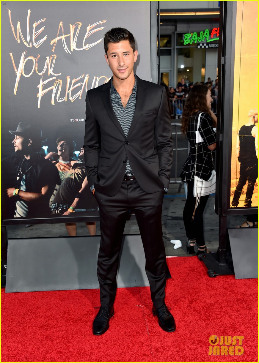 Jonny Weston Premieres 'We Are Your Friends' in Hollywood With Shiloh Fernandez