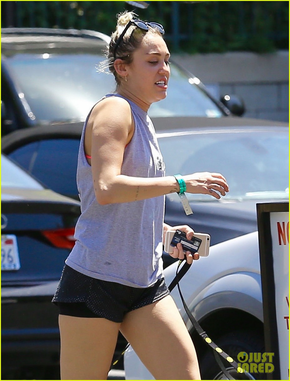 Miley Cyrus Covers 'Pour Some Sugar On Me' - Watch Here!