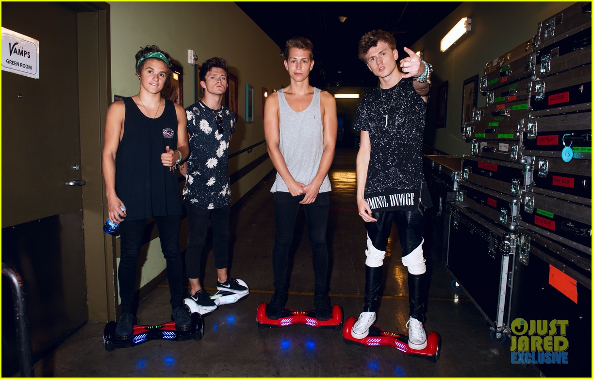 The Vamps Bring Us Backstage at Final U.S. Tour Stop! (Exclusive Pics)