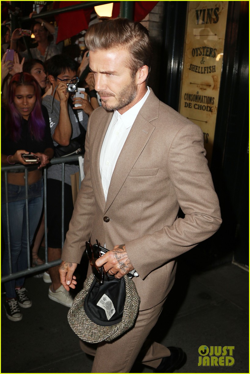 Brooklyn Beckham Attends His Mom Victoria's NYFW Show!