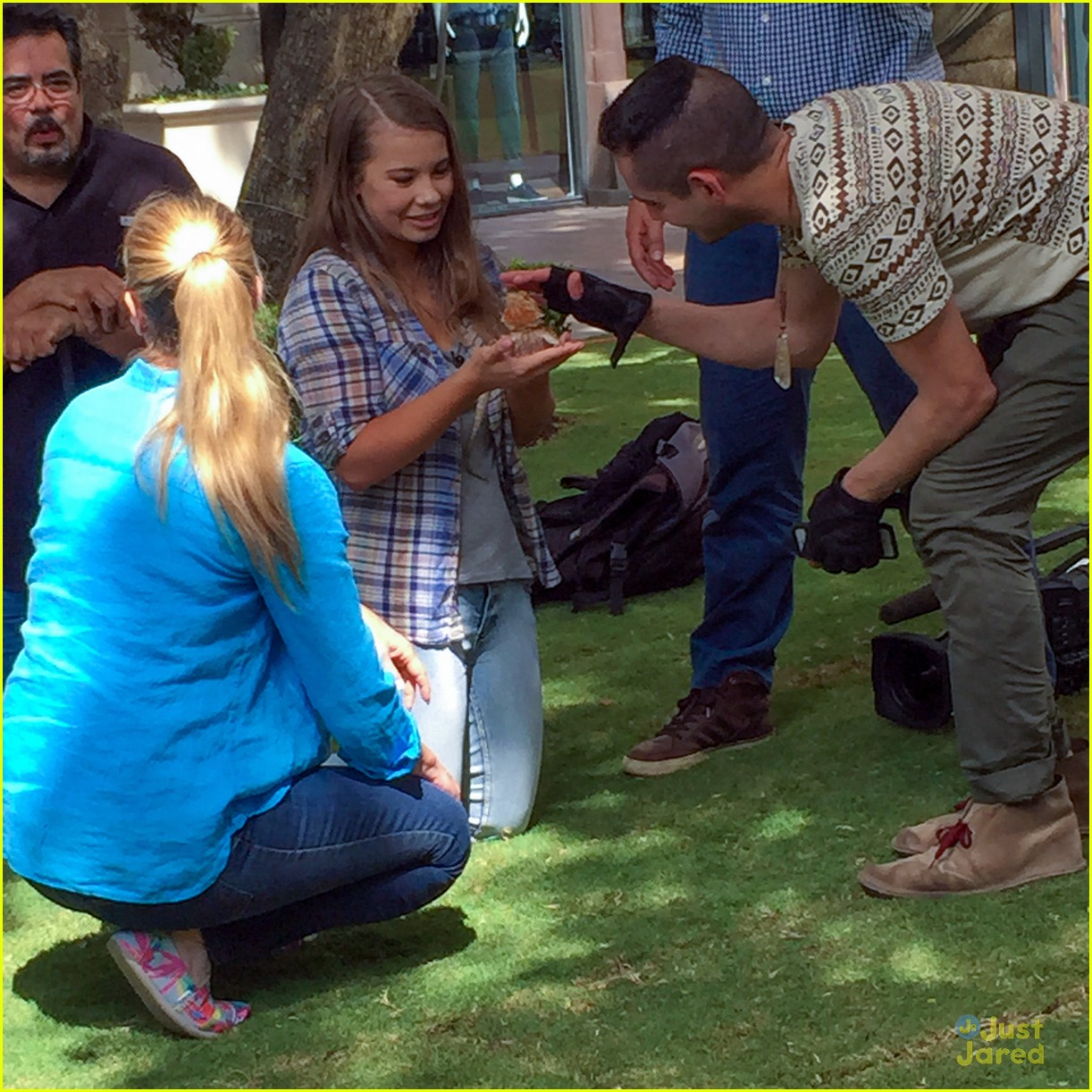 Derek Hough Wears His Hair In A French Braid For 'DWTS' Practice