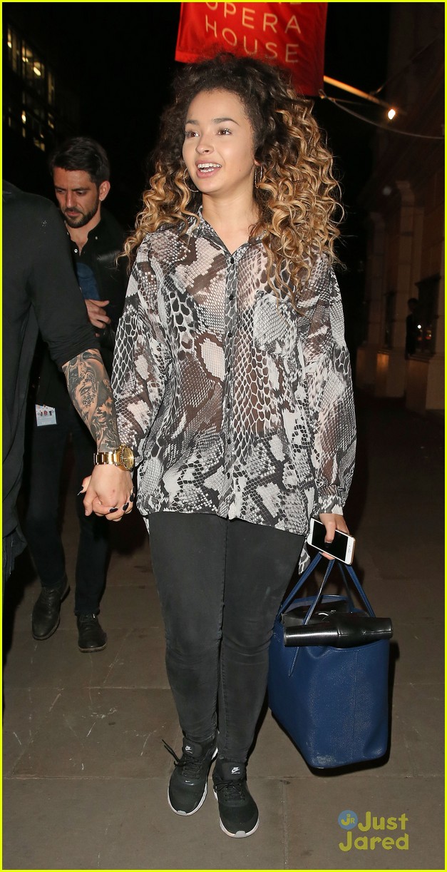 Ella Eyre & Rixton's Lewis Morgan Hold Hands After Team GB Ball