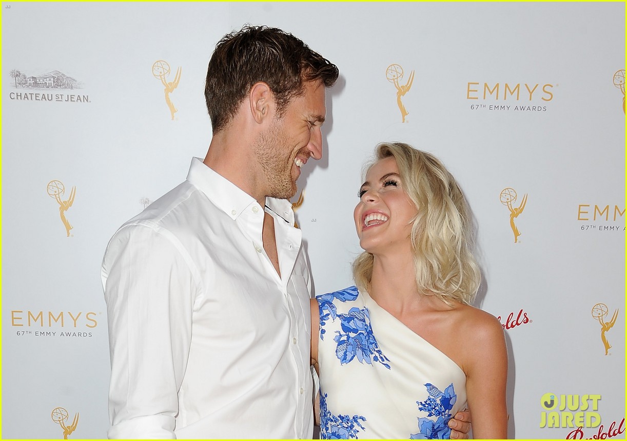 Julianne Hough & Fiance Brooks Laich Couple Up at Pre-Emmys Bash!