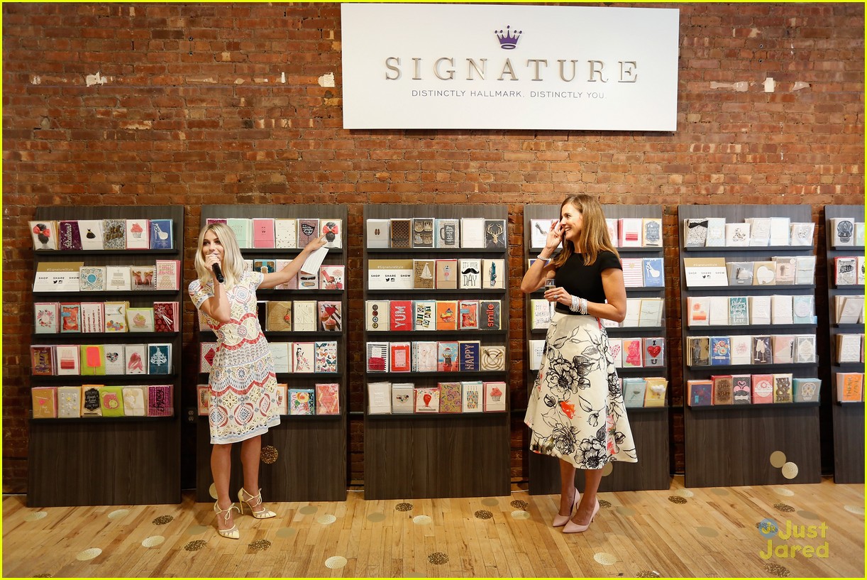 Julianne Hough Celebrates Hallmark's Signature Card Line At NYFW