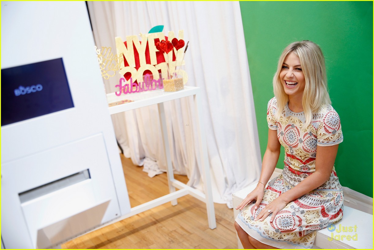 Julianne Hough Celebrates Hallmark's Signature Card Line At NYFW
