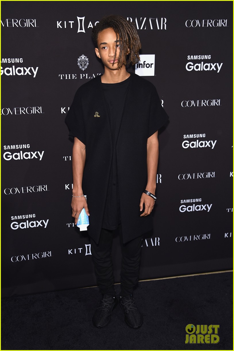 Kendall Jenner Steps Out for Harper's Bazaar Event With Pal Jaden Smith
