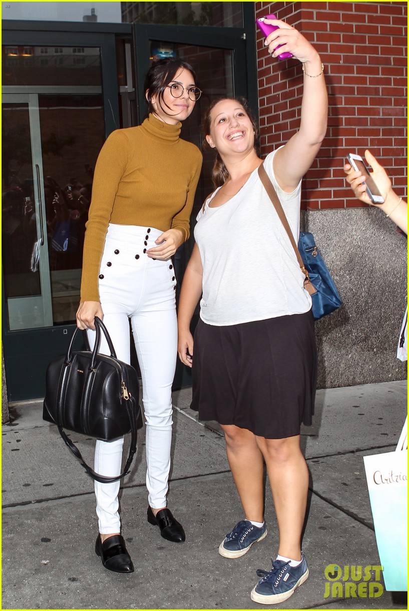Kendall Jenner & Lewis Hamilton Step Out in NYC