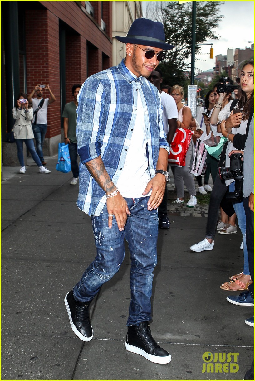 Kendall Jenner & Lewis Hamilton Step Out in NYC