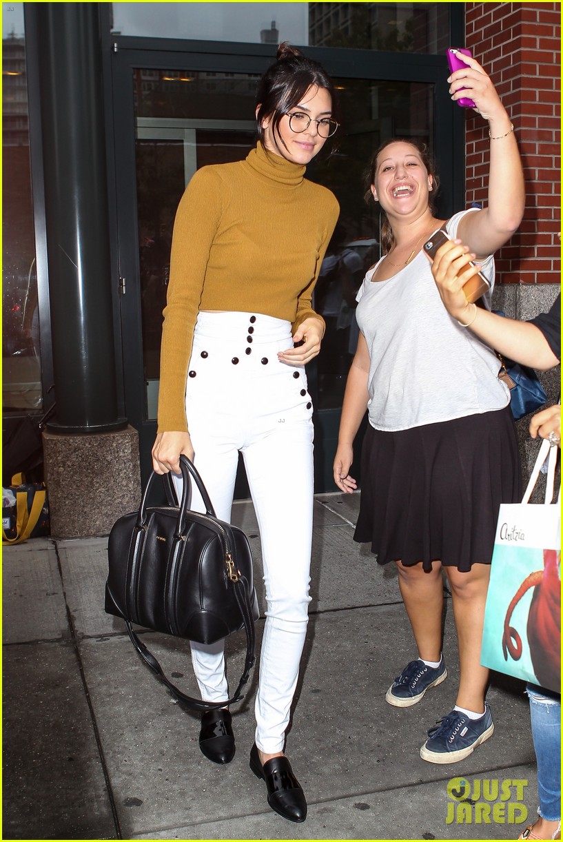 Kendall Jenner & Lewis Hamilton Step Out in NYC