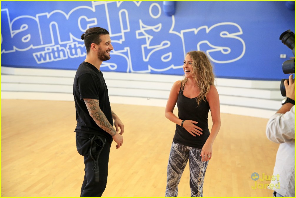 Witney Carson & Mark Ballas Get 'Dancing' With Alexa & Carlos PenaVega In The Studio - See Pics!