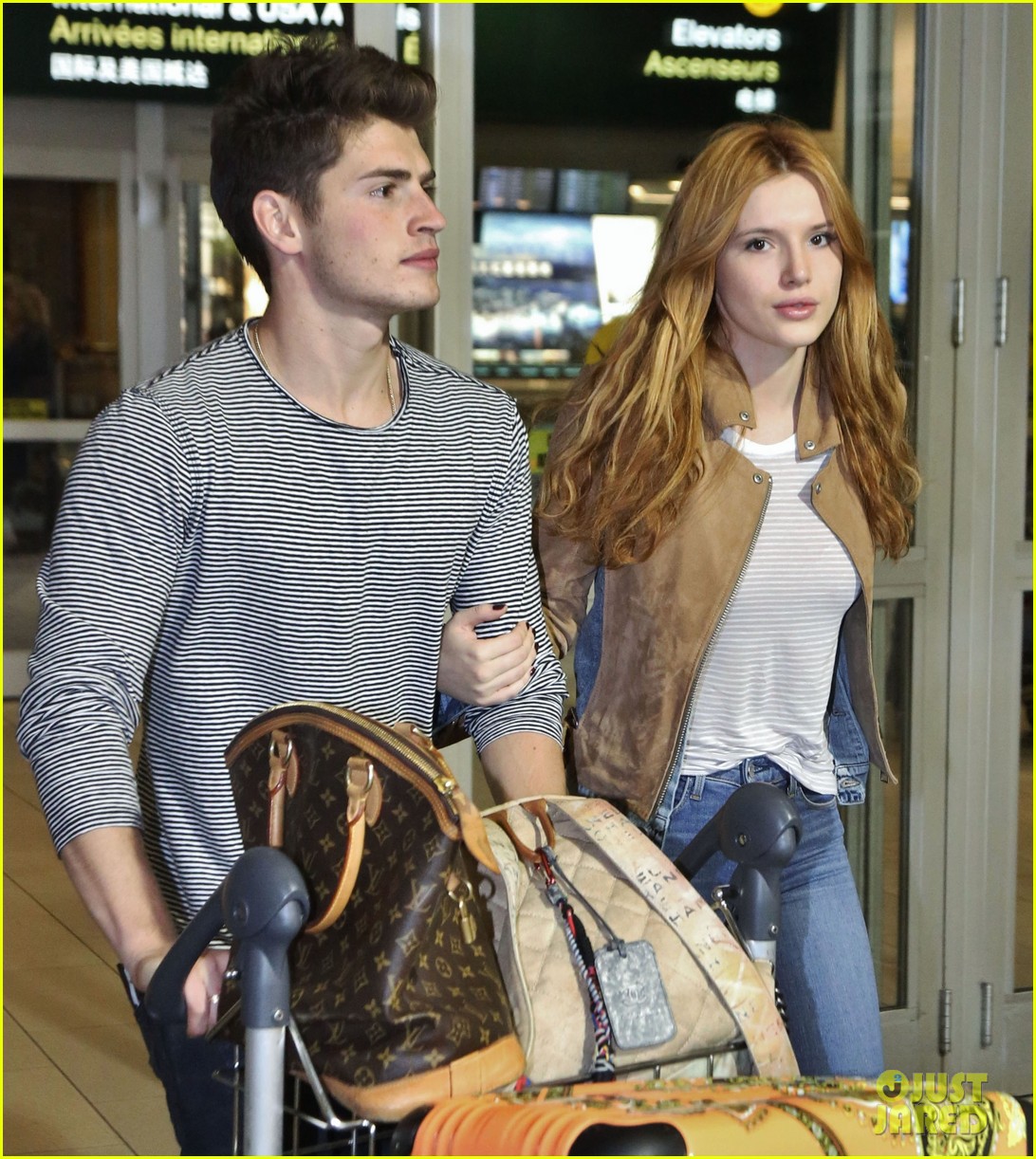 Bella Thorne & Gregg Sulkin Arrive Back in Vancouver After Her Birthday Weekend!