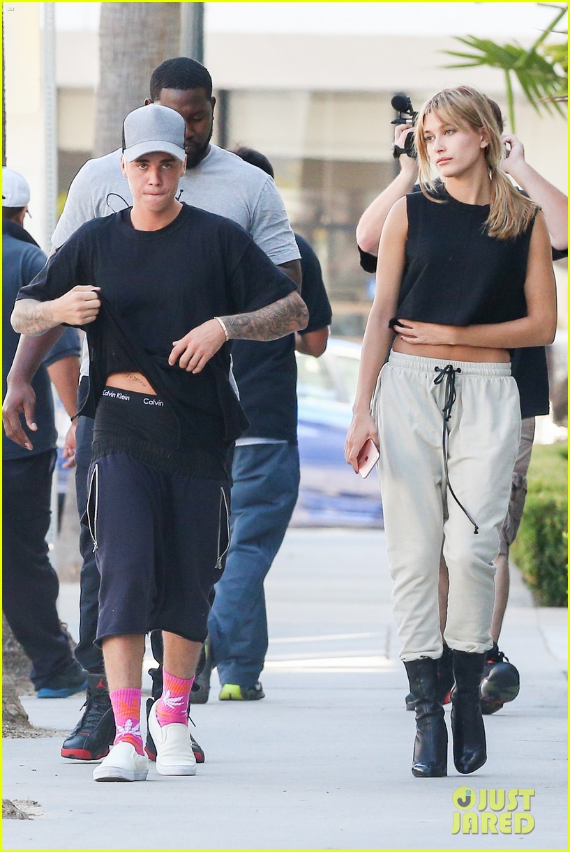 Justin Bieber Hangs Out With Hailey Baldwin After Full Frontal Photos Surface