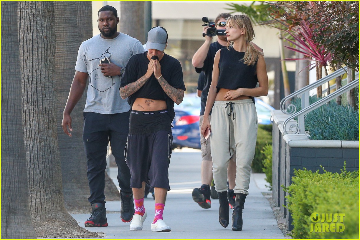 Justin Bieber Hangs Out With Hailey Baldwin After Full Frontal Photos Surface