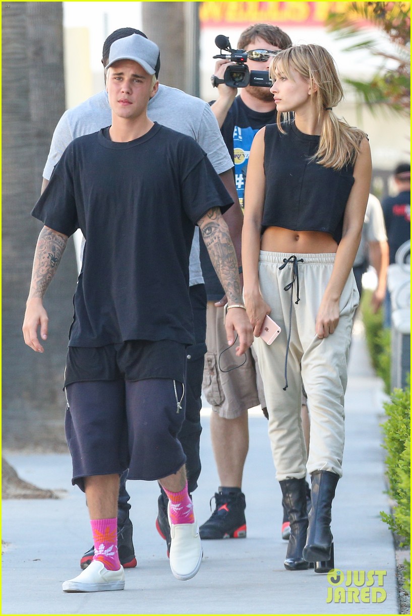 Justin Bieber Hangs Out With Hailey Baldwin After Full Frontal Photos Surface