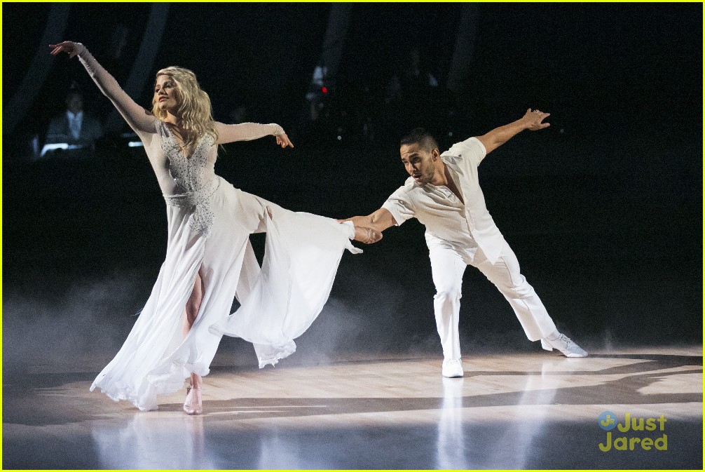Witney Carson Poses With Fiance Carson McAllister After Waltzing With Carlos PenaVega on DWTS